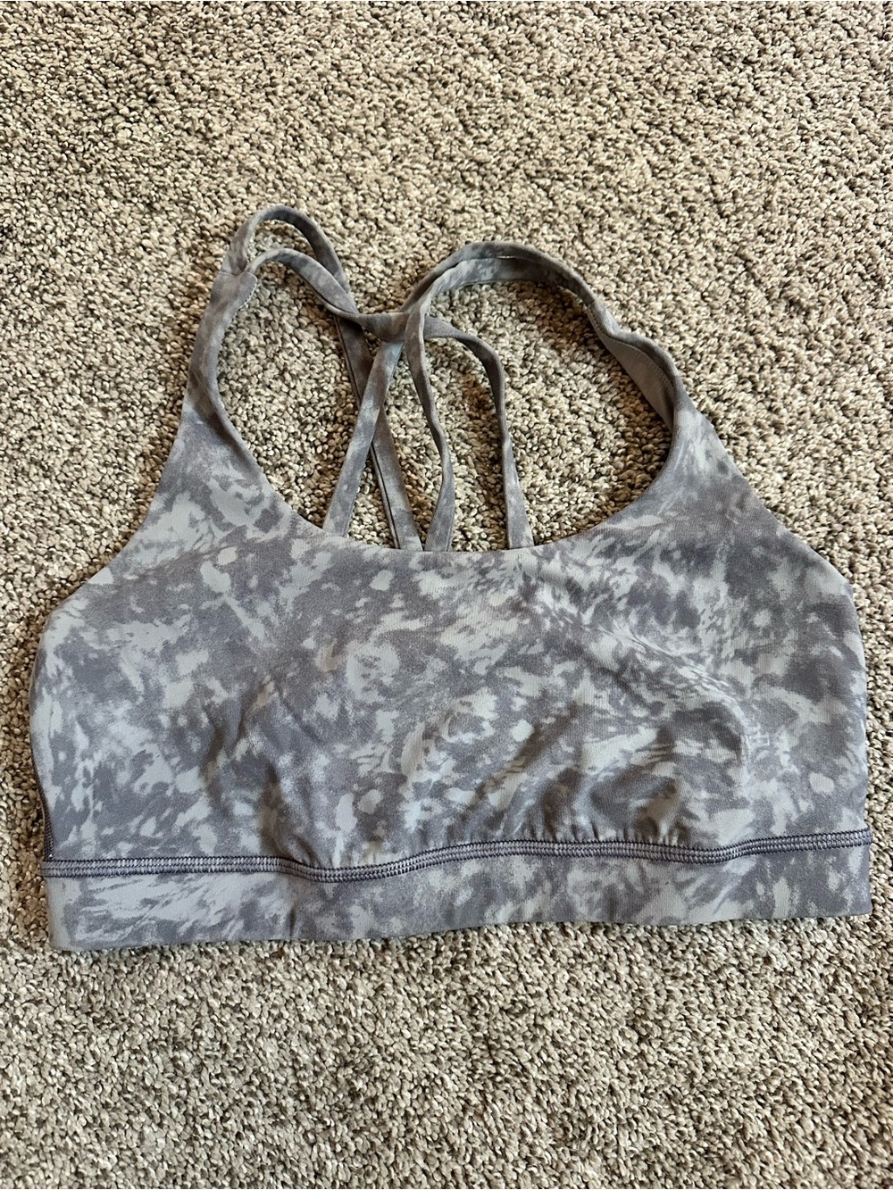 lululemon Energy Bra (gray)